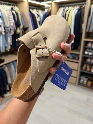 Birkenstock Boston Beige