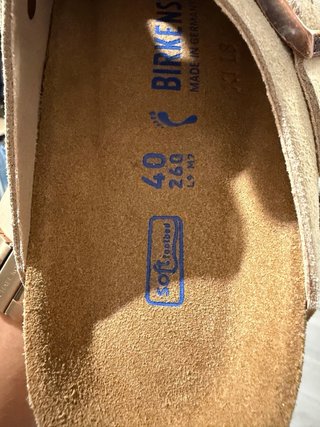 Birkenstock Boston Beige
