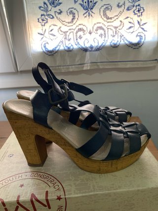 Sandalias de tacón alto para mujer