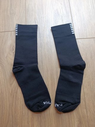 Calcetines ciclismo Rapha negros