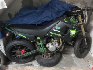 Rieju RJ Supermotard Negra y Verde