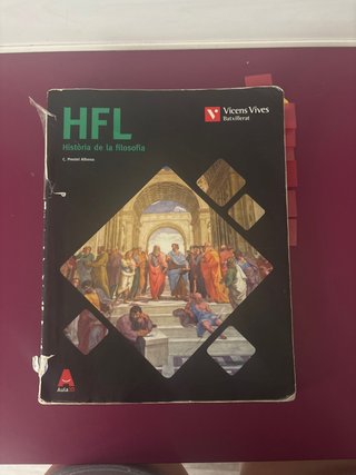 HFL història de la filosofia : batxillerat