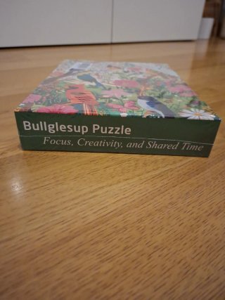 Puzzle Bullgle sup Aves Flores Mariposas