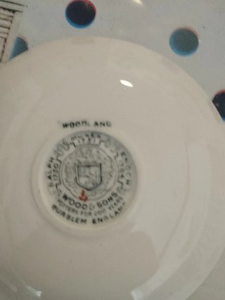 Juego de té antiguo WOD SONS WOODLAND MÁS ➕ 6 TAZA