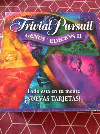 Trivial Pursuit Genus Edición II Precio negociable