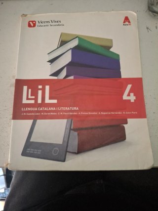 LLiL 4 llengua catalana i literatura : Educació...