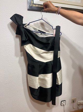Vestido Etxart & Panno Negro y Blanco
