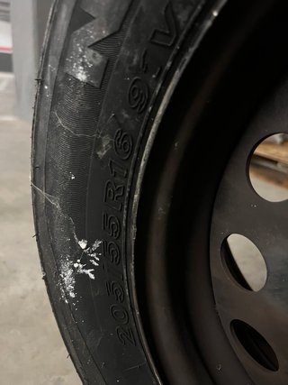 Rueda de recambio 206/55 R16