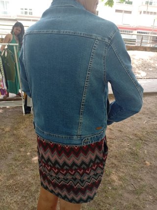 Cazadora vaquera azul talla M