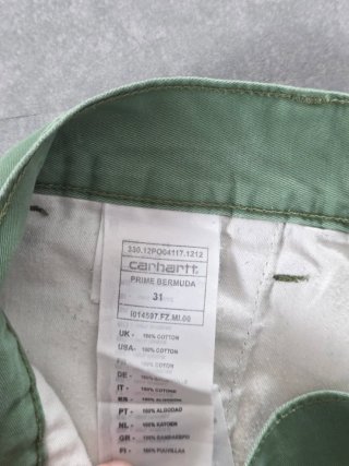 Carhartt WIP Bermuda Verde Moss W31