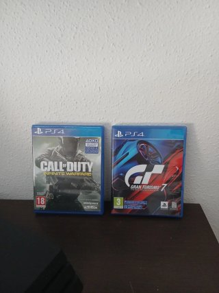 Consola PS4 Pro Negra + Mando y Juegos.