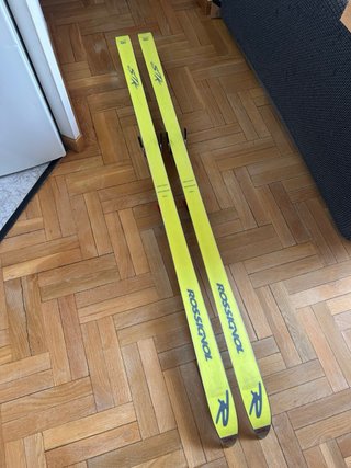 -esqui y  Funda de esquí usada