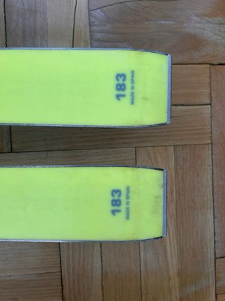 -esqui y  Funda de esquí usada