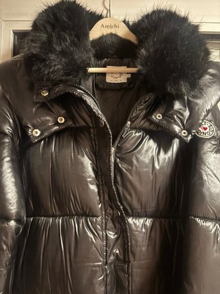 Abrigo Negro Lili Sidonio Talla XL