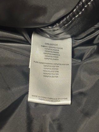 Abrigo Negro Lili Sidonio Talla XL