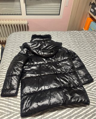 Abrigo Negro Lili Sidonio Talla XL