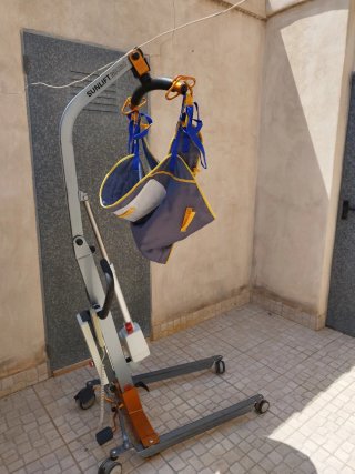 Grúa para mover personas