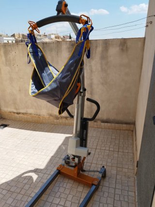 Grúa para mover personas
