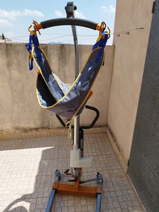 Grúa para mover personas
