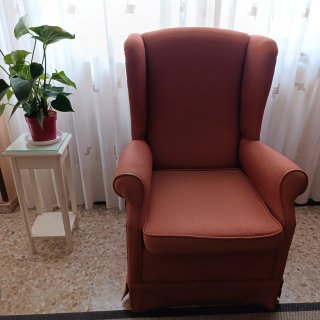 Sofá cama 2 plazas y sillón orejero