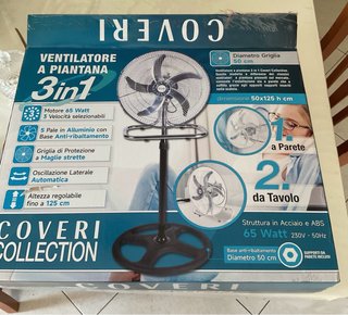 Ventilatore Piantana 3in1 50cm