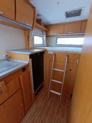 Autocaravana perfilada 4 plazas FIAT Ducato 2007