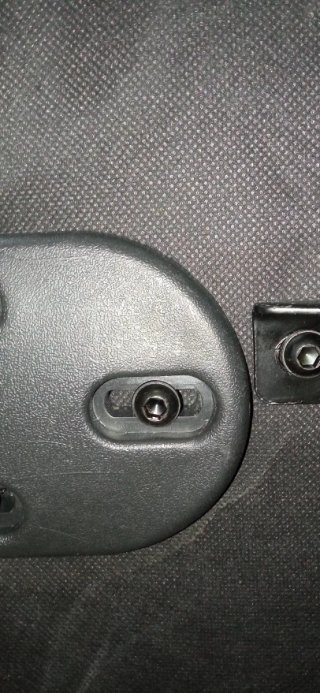 Silla de oficina ergonómica negra