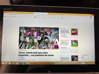 Sony VAIO tactil blanco