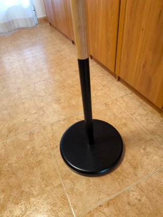 Galán de noche madera y metal