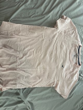 Camiseta Hollister Rosa