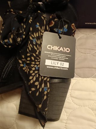 Botines CHIKA10 mujer negros