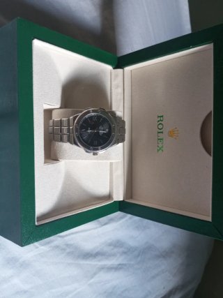 Reloj Rolex Datejust Plata Beige
