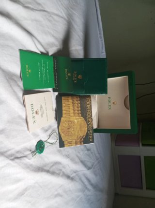 Reloj Rolex Datejust Plata Beige