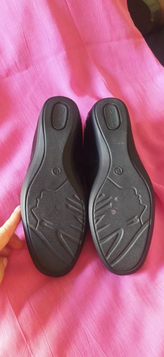 Zapatos negros de piel