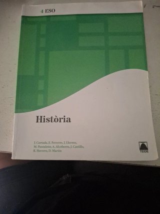 Història, 4 ESO