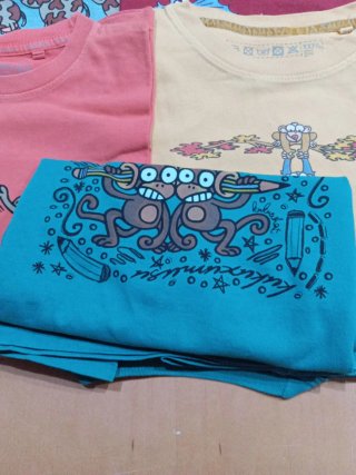 Lote 5 Camisetas Kukuxumusu Talla 11-12-13