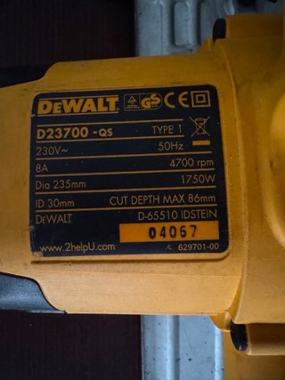 Sierra Circular DeWalt D23700-05