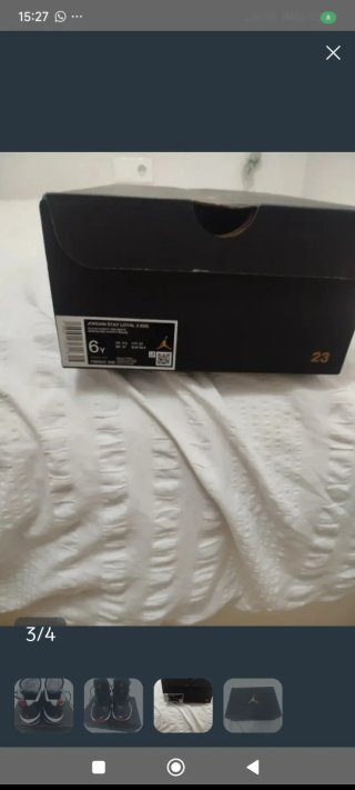 Jordan 11 Bebé Negro Rojo