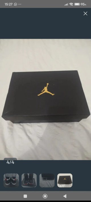 Jordan 11 Bebé Negro Rojo