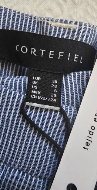 Pantalón Cortefiel Talla 38 Rayas