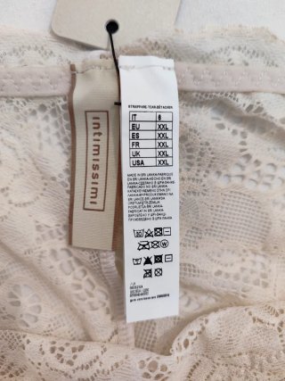 Set Brasiliane Pizzo Intimissimi Panna Nuove