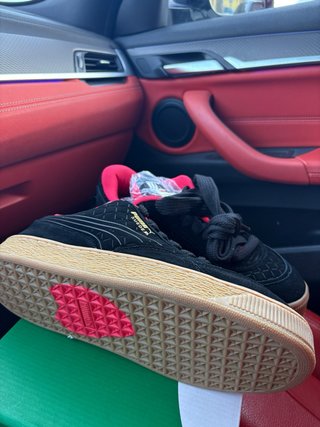 Puma Ferrari Suede XL MTSP Zapatillas Negras Rojas