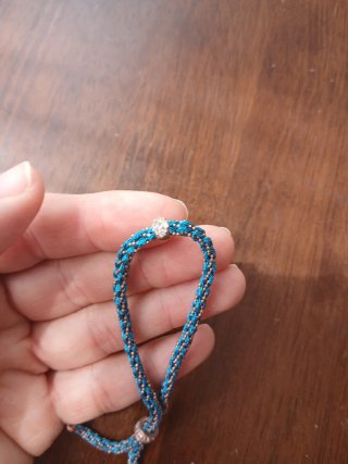 Pulsera Patrizia Farinola Azul y Plata