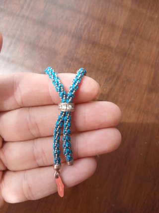 Pulsera Patrizia Farinola Azul y Plata