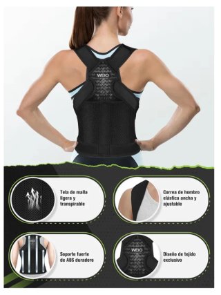 Corrector Postura WEIO Unisex Nuevo
