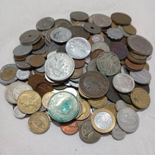 Lote +220 Monedas Antiguas España y Extranjeras