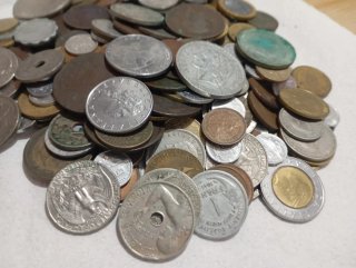 Lote +220 Monedas Antiguas España y Extranjeras