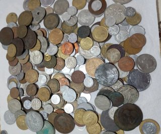 Lote +220 Monedas Antiguas España y Extranjeras
