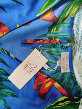 Mono corto tropical Dancing Leopard