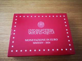 Vaticano 2024 estuche serie euro proof incompleto!